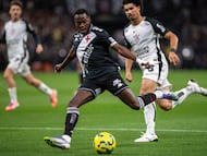 Gómez fue el mejor jugador de Vasco da Gama en la ida de la final de la Copa de Brasil.