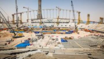 Khalifa ser&aacute; el primer estadio en terminar las obras antes del Mundial de Qatar. 