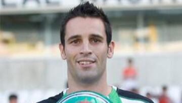 <b>Arana</b>, en su presentación como nuevo jugador del Racing.