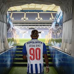 Jesús Díaz, con minutos en la pretemporada de Porto B