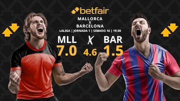 RCD Mallorca vs. FC Barcelona: horario, dónde ver, estadísticas y pronósticos
