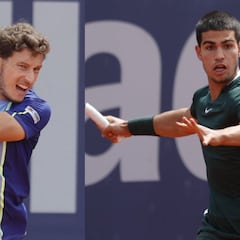 Alcaraz - De Miñaur: horario, TV y cómo y dónde ver las semifinales del Conde Godó 2022