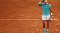 Nadal, a 14-time French Open champion at Roland Garros, was beaten by Alexander Zverev in the first round in Paris today.
