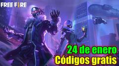 Free Fire | Códigos de hoy martes 24 de enero de 2023: recompensas gratis