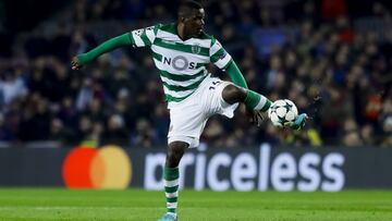 William Carvalho, ante el Barcelona. 