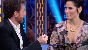 Rosa López confesó en El Hormiguero que su primer beso se lo dio Bustamante en Operación Triunfo.
