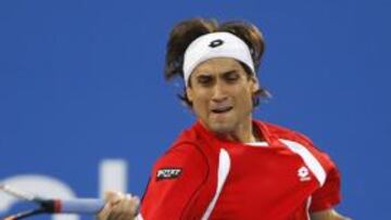 <b>RÁPIDO. </b>David Ferrer mostró un tenis agresivo en Abu Dabi.