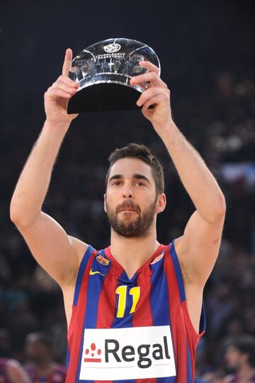 Único jugador español en llevarse el MVP de la FInal Four. Un talento generacional que hizo toda su carrera en el Barça (salvo un breve periplo por Memphis) y que fue el gran artífice de la segunda Eurolia del club catalán. En 2010 fue el más destacado en la final ante el Olympiacos, en uno de esos días en los que era imparable: 21 puntos, 4/9 en triples y 23 de valoración.

