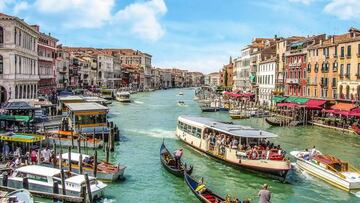 El Gran canal de Venecia