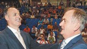 <b>ALUMNO Y MAESTRO. </b>Duelo entre amigos. Ivanovic creció a las órdenes de Maljkovic.