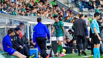 Álex Martín no está teniendo muchas oportunidades en Racing de Ferrol.
