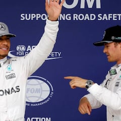 Rosberg admite que quizás no tiene el talento de Hamilton