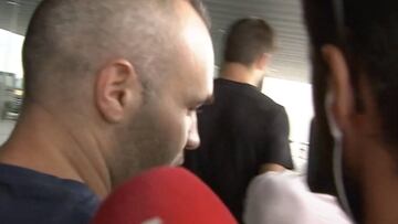 La tajante respuesta de Iniesta: "No hay un principio de acuerdo"