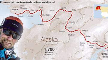 Antonio de la Rosa hará la ruta Iditarod de Alaska en 'fat-bike'