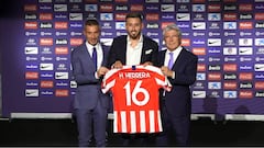 H&eacute;ctor Herrera, con el 16, nuevo jugador del Atl&eacute;tico de Madrid.