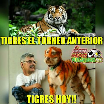 Los memes le abollan la corona a Tigres en el arranque del torneo