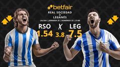 Real Sociedad vs. CD Leganés: horario, dónde ver, pronósticos y clasificación