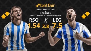 Real Sociedad vs. CD Leganés: horario, dónde ver, pronósticos y clasificación