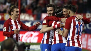 El Atleti llega lanzado al derbi