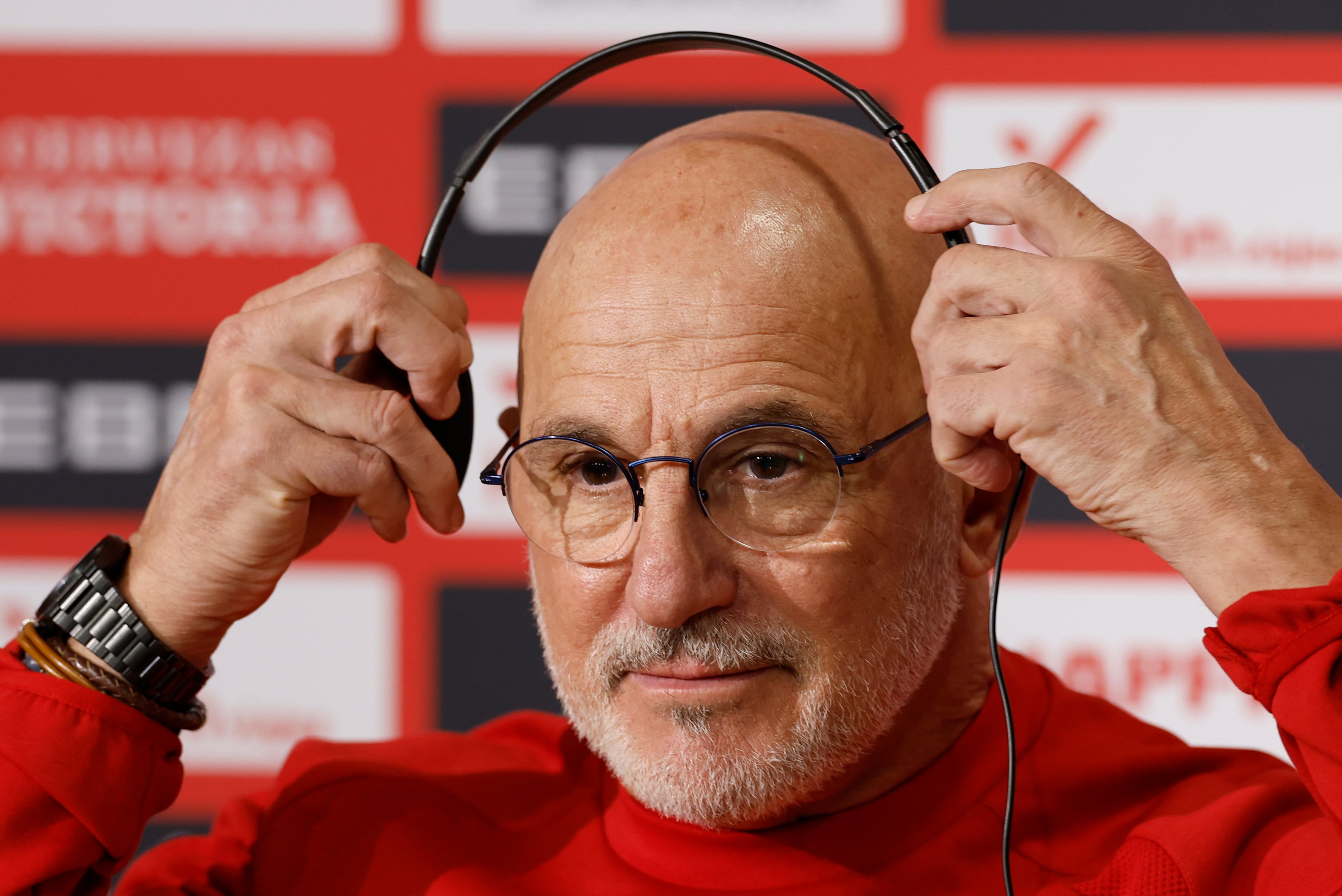 El entrenador de la selección española, Luis de la Fuente.