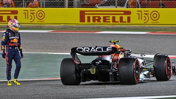 Sergio Pérez (Red Bull RB18). Sakhir, Bahréin. F1 2022.