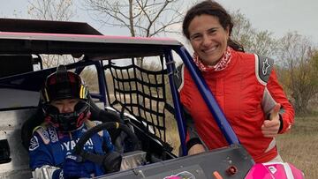 Rosa Romero, hasta ahora en motos, debuta como copiloto de la italiana Liparoti, quien había destacado en quads.