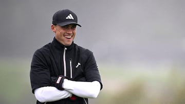 Swedish star Aberg pipped Maverick McNealy to win his second PGA Tour title at Torrey Pines Golf Course in California.