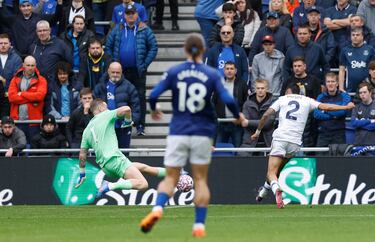 El gol de Muñoz se queda corto y Everton trunca invicto del Palace