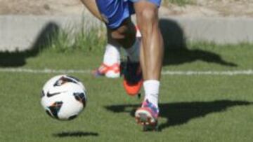 FUTBOL ZARAGOZA ENTRENAMIENTO, ARANDA