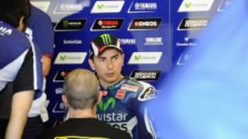 Jorge Lorenzo habló en Francia sobre su renovación.