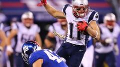 Julian Edelman se fractur&oacute; el pie en el partido que enfrent&oacute; a Patriots y Giants.