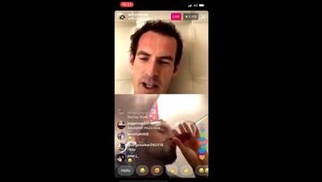 Kyrgios, borracho en Instagram, a Murray: "Tú me restabas, Nadal no; eres mejor que Djokovic"