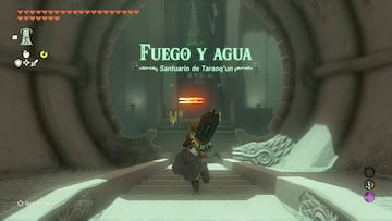 the legend of zelda tears of the kingdom nintendo switch guia santuario taraoq'un