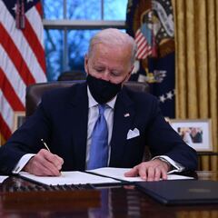 What's Joe Biden promised to do on his first 100 days in government?