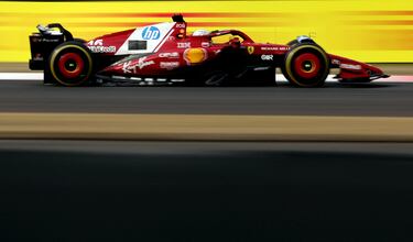 Charles Leclerc durante el Gran Premio de China de la Fórmula 1 celebrado en el Circuito Internacional de Shanghái.