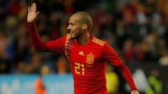 Silva marca el gol 700 de España