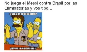 Los 'memes' de la lesión de Messi