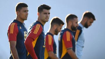 Morata podría volver al once de Luis Enrique para enfrentarse a Portugal.