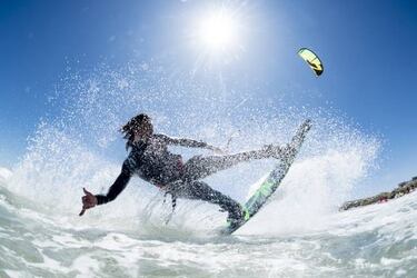 David Tonijuan, de las cometas de playa a 4¡ã del mundo en kite
