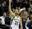 Marc Gasol lidera a los Memphis Grizzlies hasta la cima de la NBA