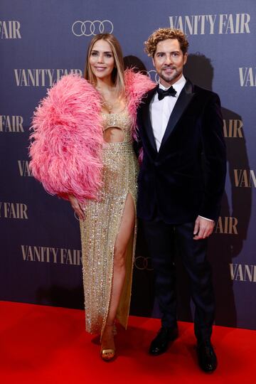 David Bisbal y Rosanna Zanetti.