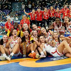 ¡Pleno de oros para las chicas!