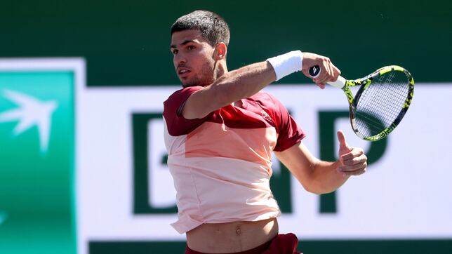 Shapovalov - Alcaraz: horario, canal TV, dónde y cómo ver el Masters 1.000 de Indian Wells