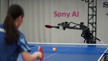 Robot ping-pong Sony