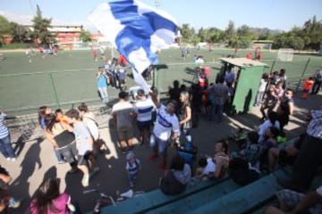 El plantel cruzado llegó hasta Recoleta para compartir con los niños de la comuna.