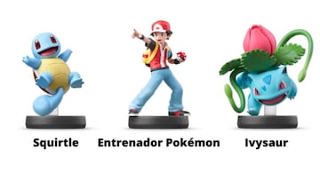 Entrenador Pokémon, Snake, Squirtle y más tendrán su Amiibo