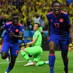 En Colombia y Barcelona celebran el gol de Yerry Mina