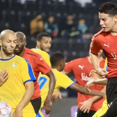 James anota su quinto gol en Qatar en derrota de Al Rayyan