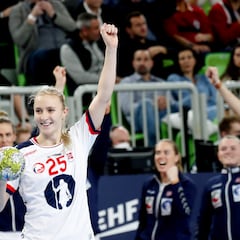 Henny Reistad, la mejor jugadora de un Europeo sin españolas destacadas