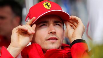Charles Leclerc, en Azerbaiyán (F1 2019).